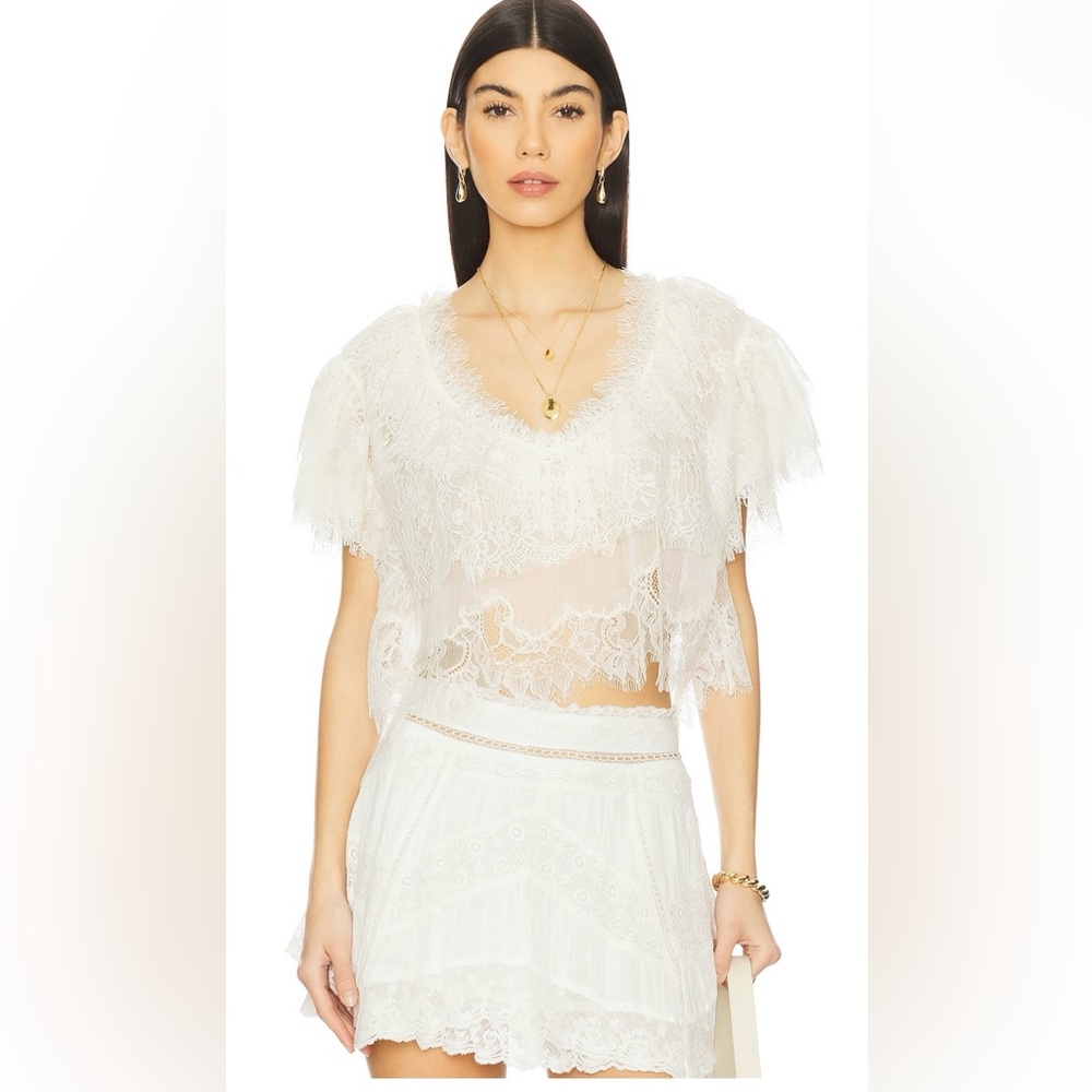 LoveShackFancy Vienne top small